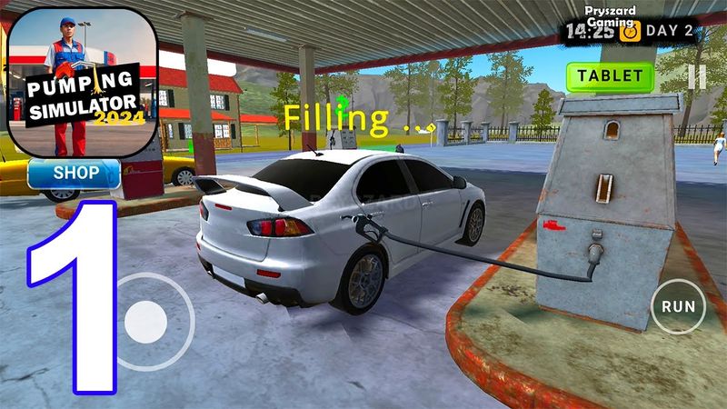 Pumping Simulator 2024 - Gameplay Part 1 Gas Station Management (iOS, Android)