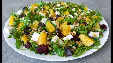 Потрясающий Салат со Свеклой и Апельсином Просто Вкуснотища!!! / Свежий Салат / Fresh Salad