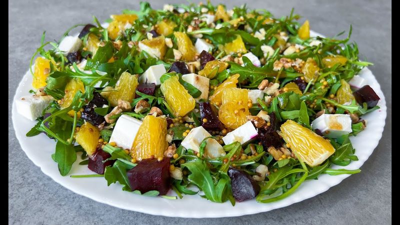 Потрясающий Салат со Свеклой и Апельсином Просто Вкуснотища!!! / Свежий Салат / Fresh Salad