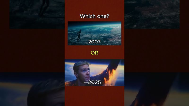 Then vs Now! silver surfer From ''Fantastic 4'' #shorts #marvel #fantasticfour