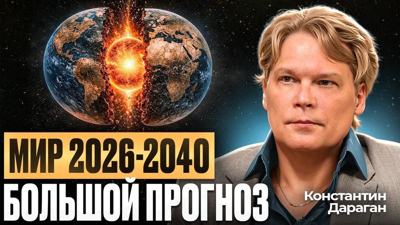 КОНСТАНТИН ДАРАГАН: Про будущее России и мира, конфликты и глобальные перемены 2026-2040!