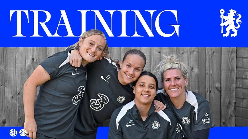 TRAINING ahead of Man United 🫡  | Chelsea Women Training | CFCW 25/26