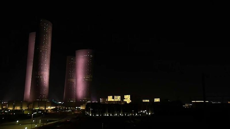 View of Qatar's Lusail after Iranian attack on US base | AFP