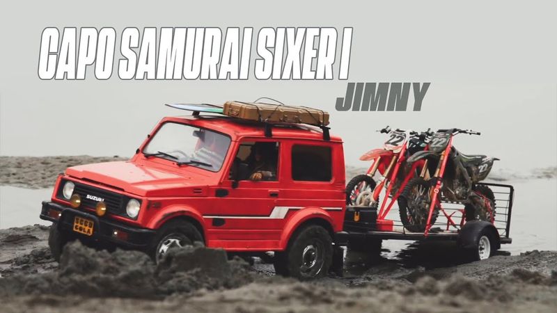 E3S-RC / Scale 1/6 RC Car Capo Samurai SIXER I CD15828 | Upgrade Accessory | RC TRail