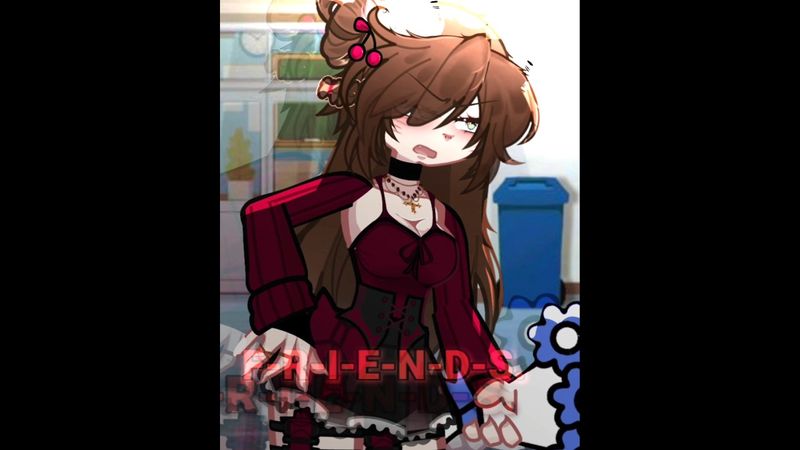 𝗙-𝗥-𝗜-𝗘-𝗡-𝗗-𝗦💔 #meme #gacha #shorts