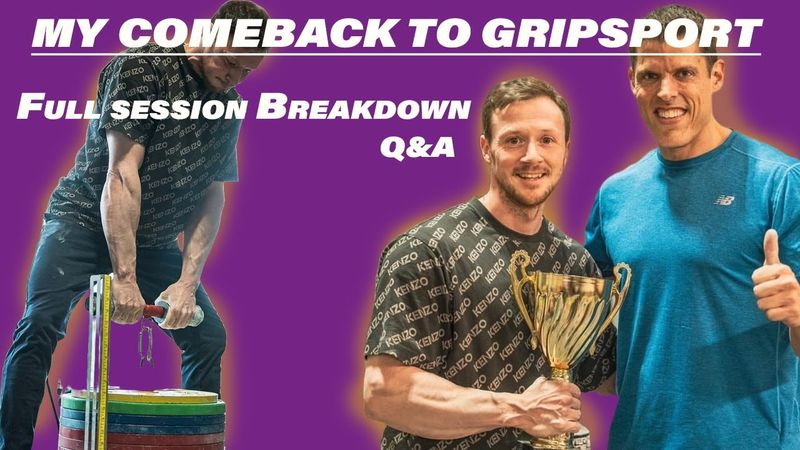 World Gripsport champion shares Training secrets