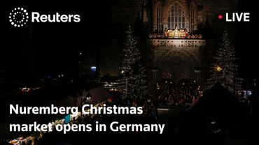 LIVE: Nuremberg Christmas market opens in Germany