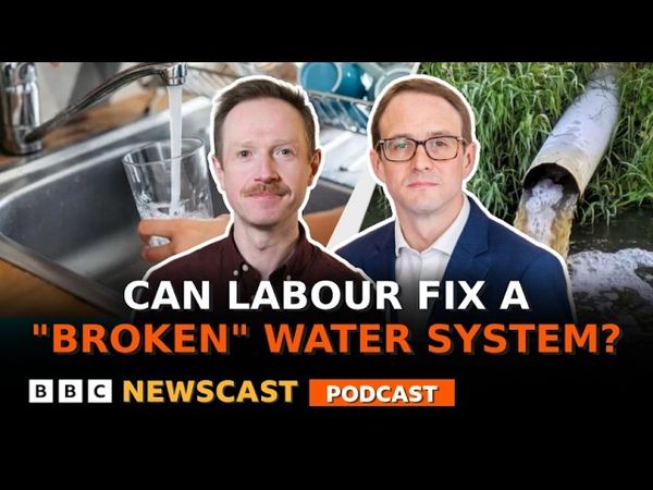 What is the government's plan to fix the water system? | BBC Newscast