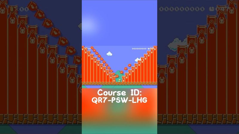 超・超・超大ジャンプ #mario #luigi #supermariomaker2 #mariomaker2