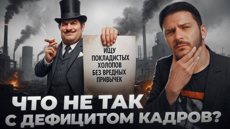 Что не так с дефицитом кадров в России? Вся правда за 30 минут.