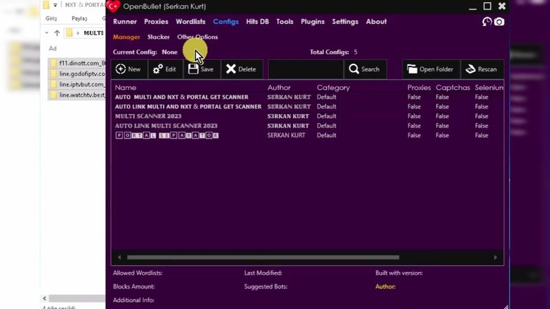 OpenBullet 1 2 2, Multiple Portals AND Multiple Mac Scanning 1
