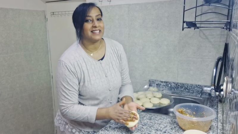 🎀يومياتي🎀مسمن عامر كيجي لذيذ ورائع