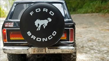 Traxxas TRX4 Ford Bronco Bumper, Spare Tire Work(브롱코 순정 범퍼, 스페어 타이어 작업)