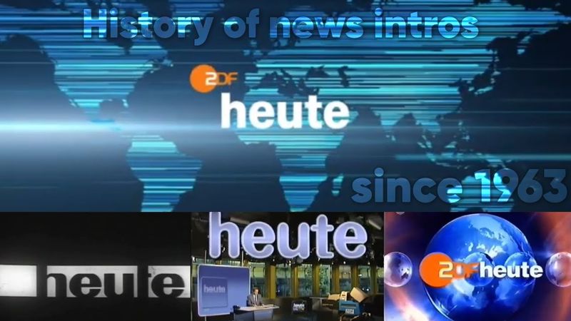 History of news intros - ZDF Heute