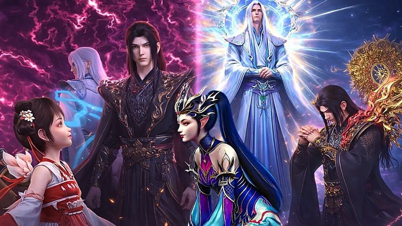 Battle Through The Heavens-  EP. 185⚡️Xiao Yan Saint 2⭐️! Attack on the Hall of Soul, Yao Lao Saint