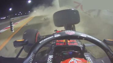Bahrain but every corner there is a crash / spin