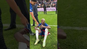 Moisés Caicedo taking it all in 🥹