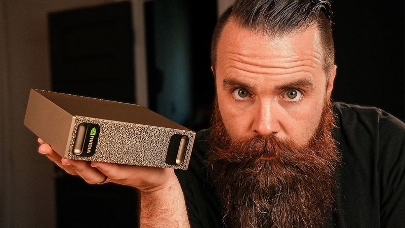 يمكن لهذا الحاسوب العملاق المزود بالذكاء الاصطناعي أن يتناسب مع مكتبك...