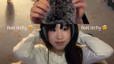 ASMR mic scratching | put myself to sleep😴