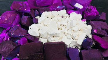 Birthday Crush For @thecazy-u7u  | Fresh Dyed  Gym Chalk Crush  ASMR | Oddly Satisfying