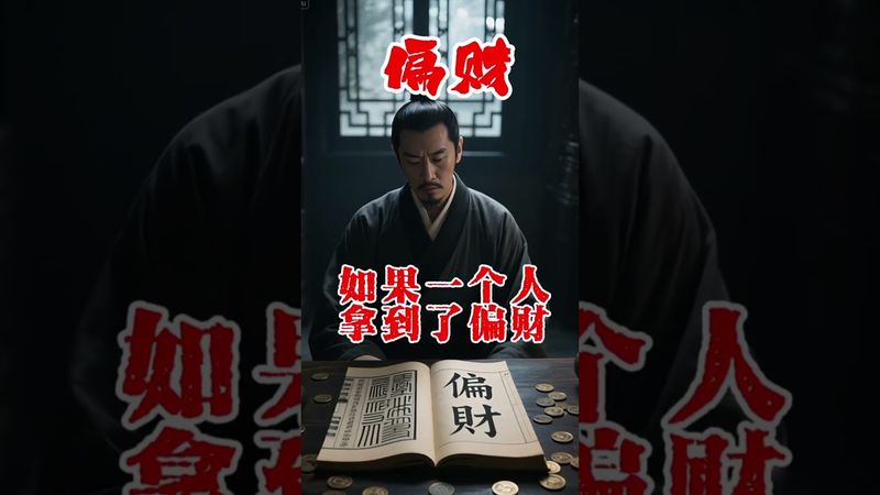 《偏財》轉運秘法曝光！想要財運滾滾來，就照這樣做！#偏財 #橫財 #轉運秘法 #財運滾滾 #道家智慧 #國學智慧 #開運指南 #命理解析