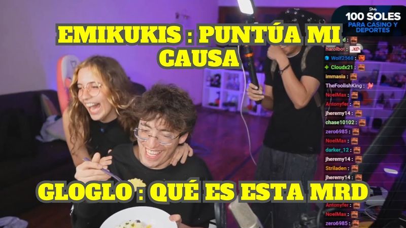 GLOGLO PRUEBA LA CAUSA QUE PREPARÓ EMIKUKIS