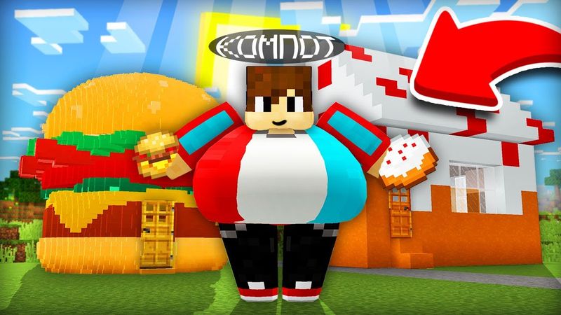 Я СЪЕЛ ДОМА ИЗ ЕДЫ В МАЙНКРАФТ | Компот Minecraft