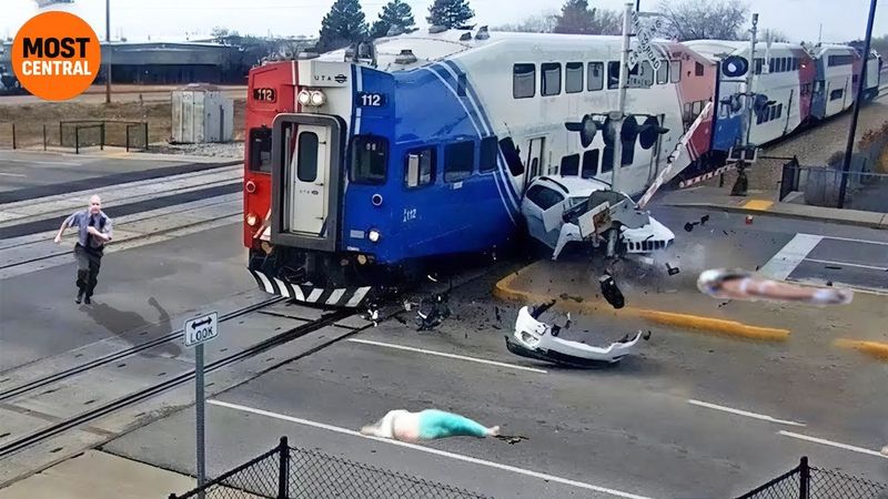 125 SHOCKING Train Crash & Brutal Car Crashes Compilation Caught On Camera | Idiots In Cars