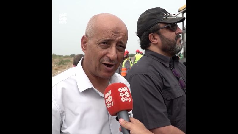 برعاية طارق صالح.. بدء أعمال الأسفلت في طريق المخا - مفرق موزع بتمويل إماراتي