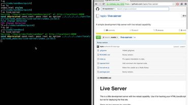 Live Reload Sublime, Chrome, Anything - Fast and easy with Live-Server