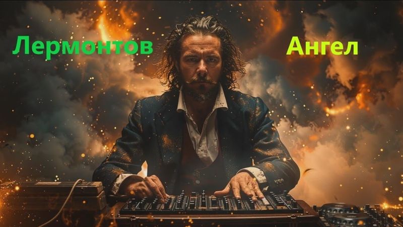 A.I. "Ангел" - Лермонтов!  Dark melodic.Progressive house.  #PoetryRemix #progressivehouse
