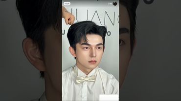 Glamorous ✨ Korean Boy Makeup 💄 | Shiny & Beautiful Look 😍 | Subscribe Now 💫  #shortvideo #cutelook