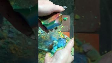 Colorfully Dyed Asana Chalk