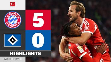 UNSTOPPABLE! Bayern DOMINATE HSV! | FC BAYERN - HAMBURGER SV | Highlights | Matchday 3 – Bundesliga