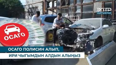 ОСАГО ПОЛИСИН АЛЫП, ИРИ ЧЫГЫМДЫН АЛДЫН АЛЫҢЫЗ