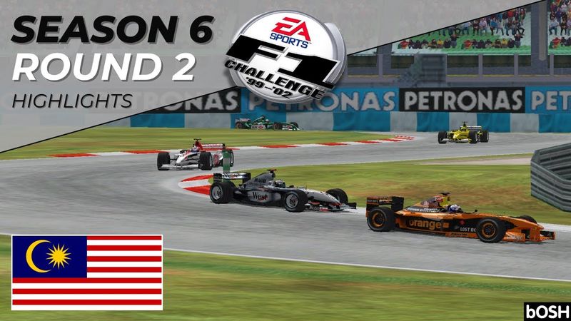 F1 Challenge '99-'02 | Season 6 | Round 2 (HIGHLIGHTS)