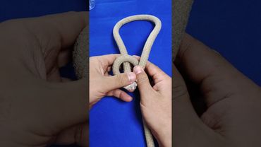 快速单套结，俗称绳结之王！