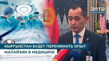 КЫРГЫЗСТАН БУДЕТ ПЕРЕНИМАТЬ ОПЫТ МАЛАЙЗИИ В МЕДИЦИНЕ