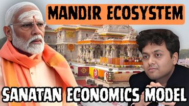 Revival of Mandir Ecosystem | Sanatan Economics Model | Dr. Ankit Shah Explains #sanatandharma