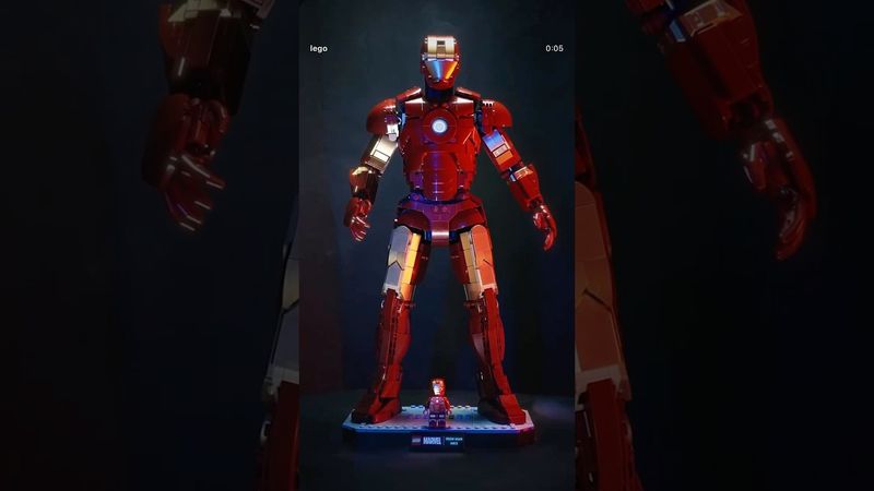 LEGO Marvel Mark 3 Iron Man!!! #shorts #lego #avengers #viral