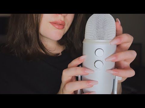 ASMR Mic BASE Scratching & Mic Blowing (no talking)