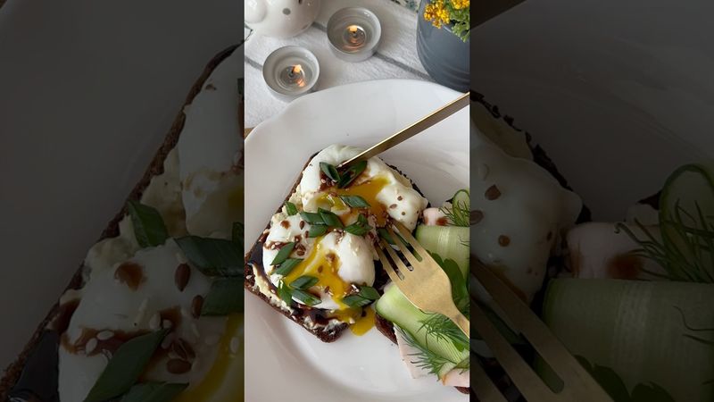 ВАРІАНТ СНІДАНКУ #сніданок #щоприготувати #food #простоісмачно #рецептиукраїнською #cooking