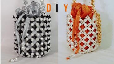 HOW TO MAKE A BEADED BAG/ BEADED BUCKET/BASKET/HOW TO MAKE A NETTING BEADED BAG/BEADING FOR BEGINNER