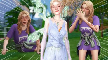 Стала бомжом в Sims 4, чтобы превратиться в фею