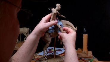 A BURR UNDER THE SADDLE BLANKET   Continuing the Saddle and Getting Ready for the Cowboy