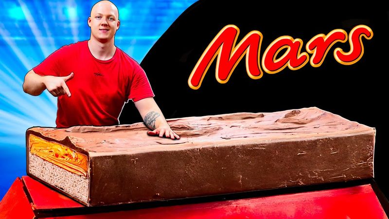 J'AI FABRIQUÉ UN MARS GÉANT PESANT 150 KILOGRAMMES