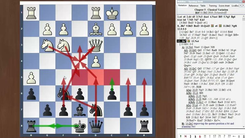 108. آموزش شروع بازی کاروکان برای سیاه  ( ترم پنجم - قسمت 31)