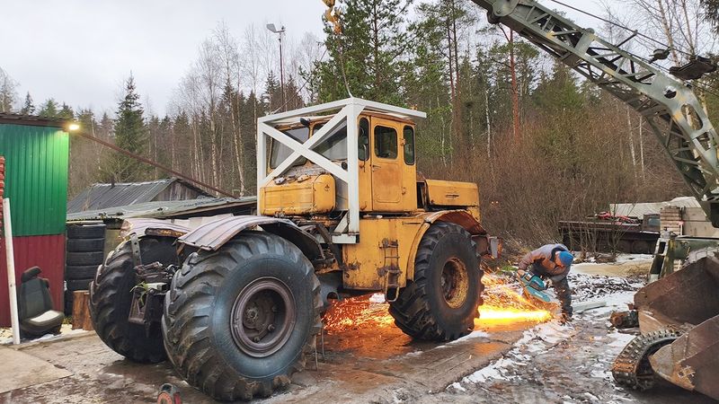КАРКАС БЕЗОПАСНОСТИ для самого опасного трактора СССР