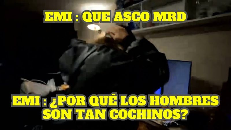 EMIKUKIS ORDENA EL CUARTO DE GLOGLO PARA SU STREAM Y SE ENCUENTRA CON TODO SUCIO