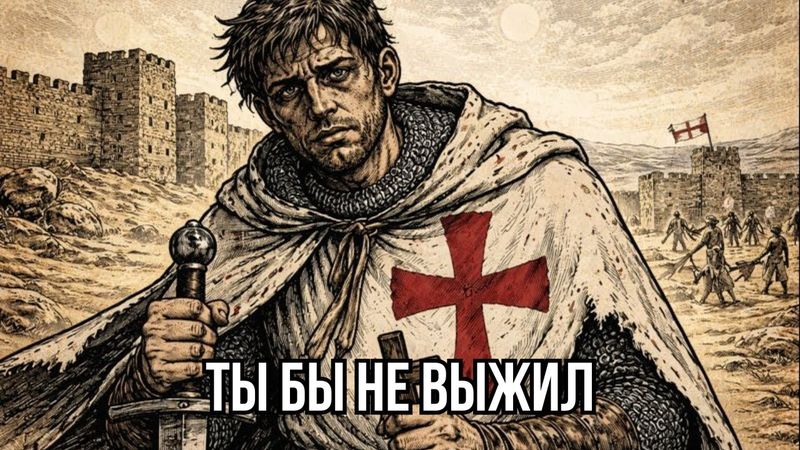 Почему Ты Бы Не Продержался И Дня В Роли Рыцаря-ТАМПЛИЕРА В 12 Веке